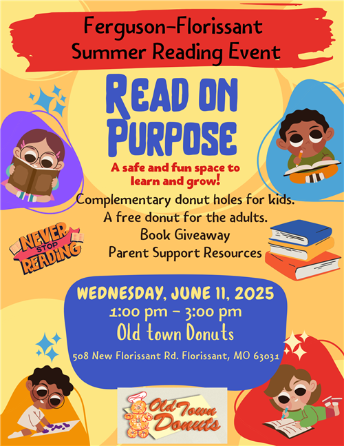Ferguson-Florissant Summer Reading Event - Read on Purpose